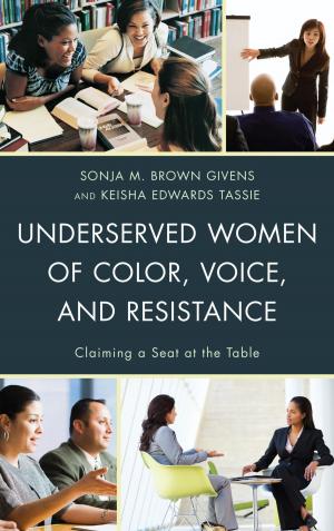 Book cover of Underserved Women of Color, Voice, and Resistance