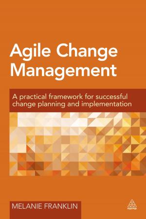 Cover of the book Agile Change Management by Sarah Cook