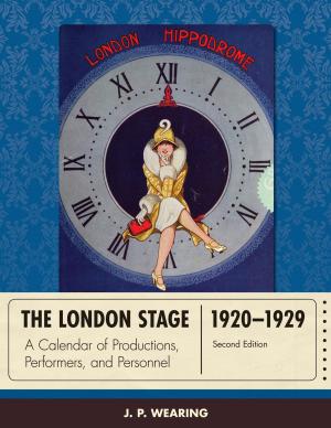 Cover of the book The London Stage 1920-1929 by Richard J. Reddick, Charles V. Willie