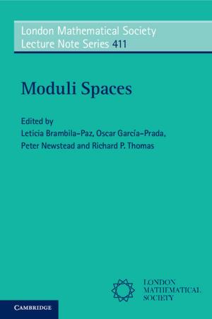 Cover of the book Moduli Spaces by Theodore Frankel