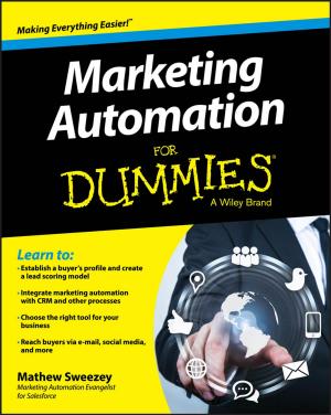 Cover of the book Marketing Automation For Dummies by Russell Rhoads