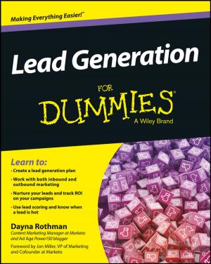 Cover of the book Lead Generation For Dummies by Stefan Thomas