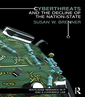 Cover of the book Cyberthreats and the Decline of the Nation-State by Mary Bosworth