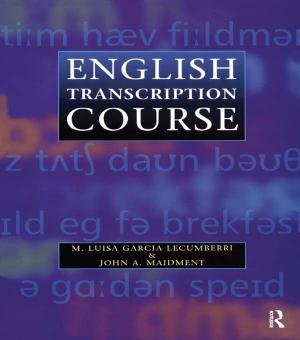 Cover of the book English Transcription Course by Victoria Canning