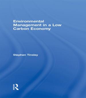 Cover of the book Environmental Management in a Low Carbon Economy by Elesa Zehndorfer