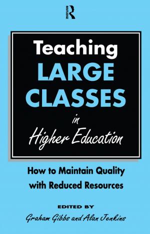 Cover of the book Teaching Large Classes in Higher Education by Jim Bradbury
