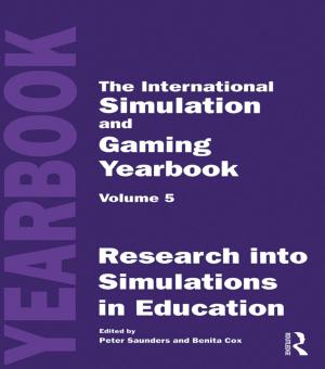 Cover of the book International Simulation and Gaming Yearbook by Ronald J. Berger