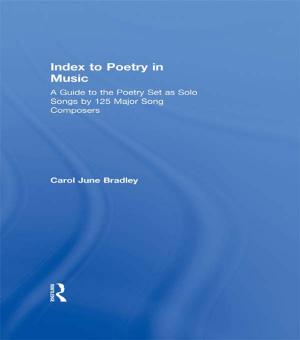 Cover of the book Index to Poetry in Music by John P. Dourley