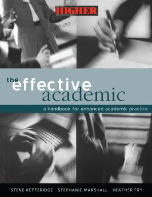 Cover of the book The Effective Academic by Lawrence Mishel, Jared Bernstein, John Schmitt