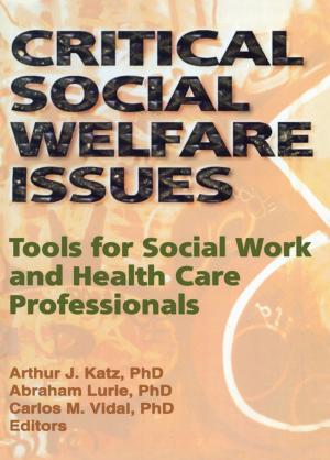 Cover of the book Critical Social Welfare Issues by Andrew M. Jones, Nigel Rice, Teresa Bago d'Uva, Silvia Balia