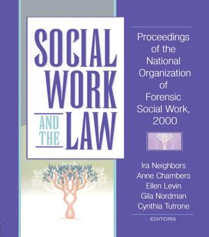 Cover of the book Social Work and the Law by James M. Kauffman, Jeanmarie Badar