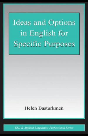 Cover of the book Ideas and Options in English for Specific Purposes by Collectif