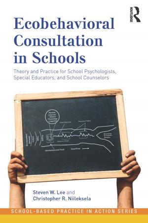 Book cover of Ecobehavioral Consultation in Schools