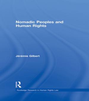 Cover of the book Nomadic Peoples and Human Rights by Michel de M'Uzan