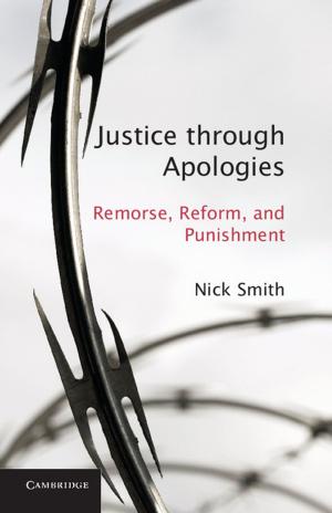 Cover of the book Justice through Apologies by Torwong Chenvidyakarn