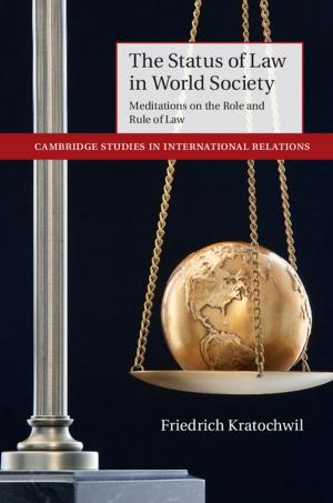 Cover of the book The Status of Law in World Society by Emanuel J. Drechsel