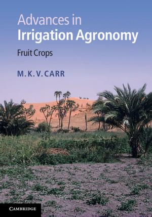 Book cover of Advances in Irrigation Agronomy