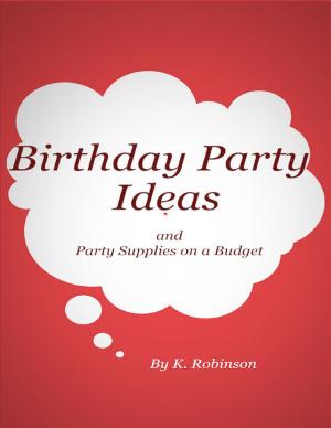 Cover of the book Birthday Party Ideas and Party Supplies on a Budget by Wooden Tiger