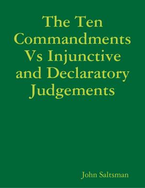 Cover of the book The Ten Commandments Vs Injunctive and Declaratory Judgements by Felix Bamirin