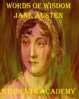 Book cover of Words of Wisdom: Jane Austen