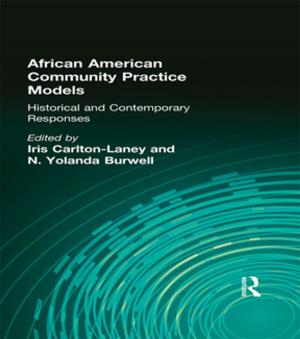 Cover of the book African American Community Practice Models by Sidney J. Blatt, Ethel S. Blatt