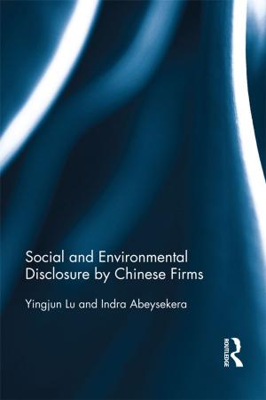 Cover of the book Social and Environmental Disclosure by Chinese Firms by A. Kroeber