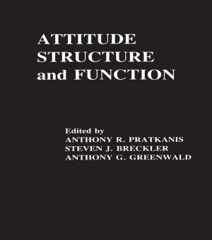 bigCover of the book Attitude Structure and Function by 