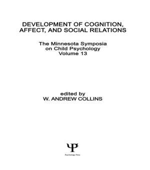 Cover of the book Development of Cognition, Affect, and Social Relations by Ian Rothmann, Cary L. Cooper