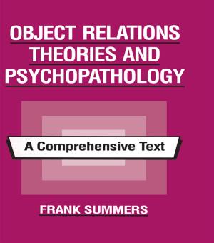 Book cover of Object Relations Theories and Psychopathology