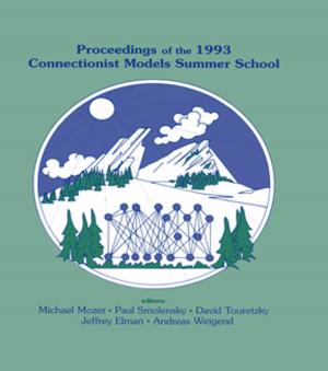 Cover of the book Proceedings of the 1993 Connectionist Models Summer School by 