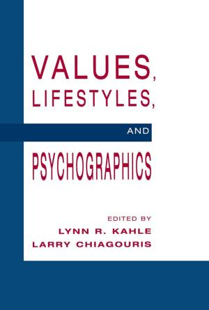 Cover of the book Values, Lifestyles, and Psychographics by David Frost, Judy Durrant