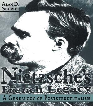 Cover of the book Nietzsche's French Legacy by Jørgen Ole Bærenholdt, Brynhild Granås