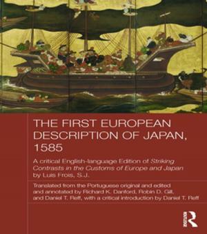 Cover of the book The First European Description of Japan, 1585 by Themis Chronopoulos