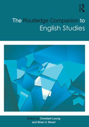 Cover of the book The Routledge Companion to English Studies by Bronius Piesarskas, Bronius Svecevicius