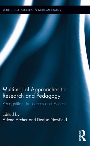 Cover of the book Multimodal Approaches to Research and Pedagogy by Patrick Slattery