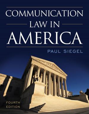 Cover of the book Communication Law in America by Brett Novick