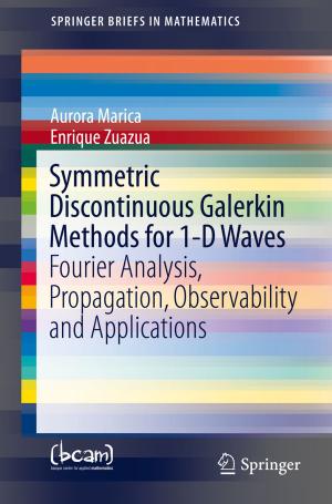 Cover of the book Symmetric Discontinuous Galerkin Methods for 1-D Waves by Olumurejiwa A. Fatunde, Sujata K. Bhatia