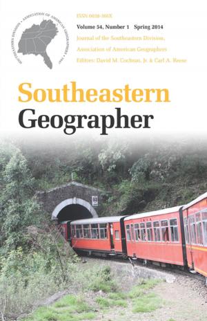 Cover of the book Southeastern Geographer by Kimberly Marlowe Hartnett