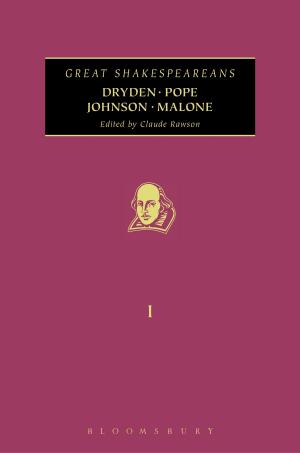 bigCover of the book Dryden, Pope, Johnson, Malone by 