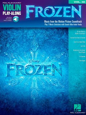 Cover of the book Frozen - Violin Play-Along by Evan Hirschelman
