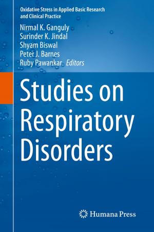 Cover of the book Studies on Respiratory Disorders by Dawn A. Marcus, Atul Deodhar