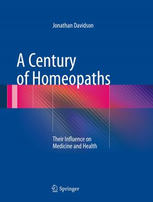 Cover of the book A Century of Homeopaths by George W. Ware
