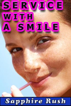 Cover of the book Service with a Smile (public sex at work) by Imogen Blackrose
