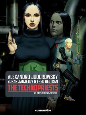 Cover of the book The Technopriests #1 : Techno Pre-School by Jerry Frissen, Philippe Scoffoni