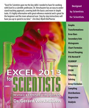 Cover of Excel 2013 for Scientists