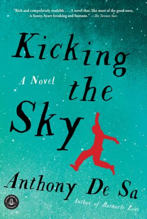 Cover of Kicking the Sky by Anthony De Sa, Algonquin Books