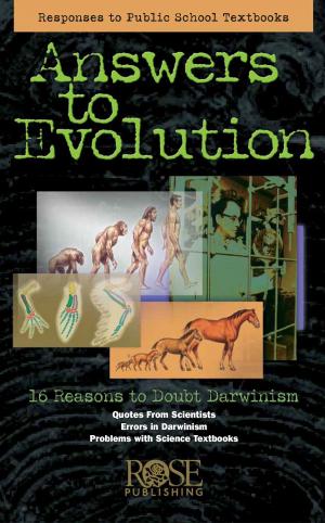 Cover of the book Answers to Evolution by Gregory L. Jantz