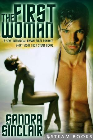 Cover of the book The First Woman - A Sexy Interracial BWWM Sci-Fi Romance Short Story from Steam Books by Jeanette Lavia, Steam Books