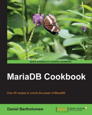 Cover of the book MariaDB Cookbook by Daniel Bates