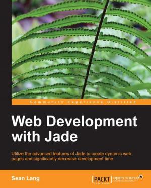 Cover of the book Web Development with Jade by BrandonÂ Corbin